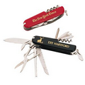 15 Function Swiss Style Army Knife Tool (1"x3 1/2")